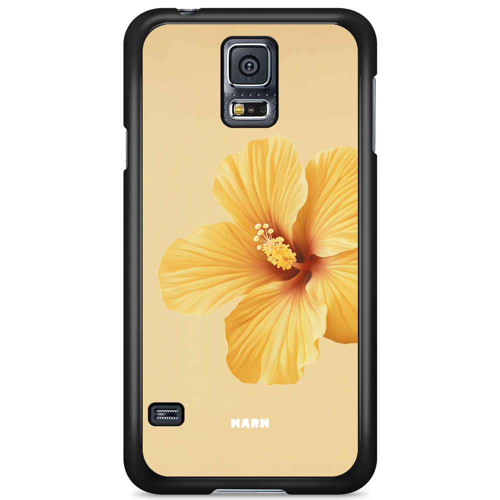 Samsung Galaxy S5/S5 NEO Case - Hibiscus Era - Lemon