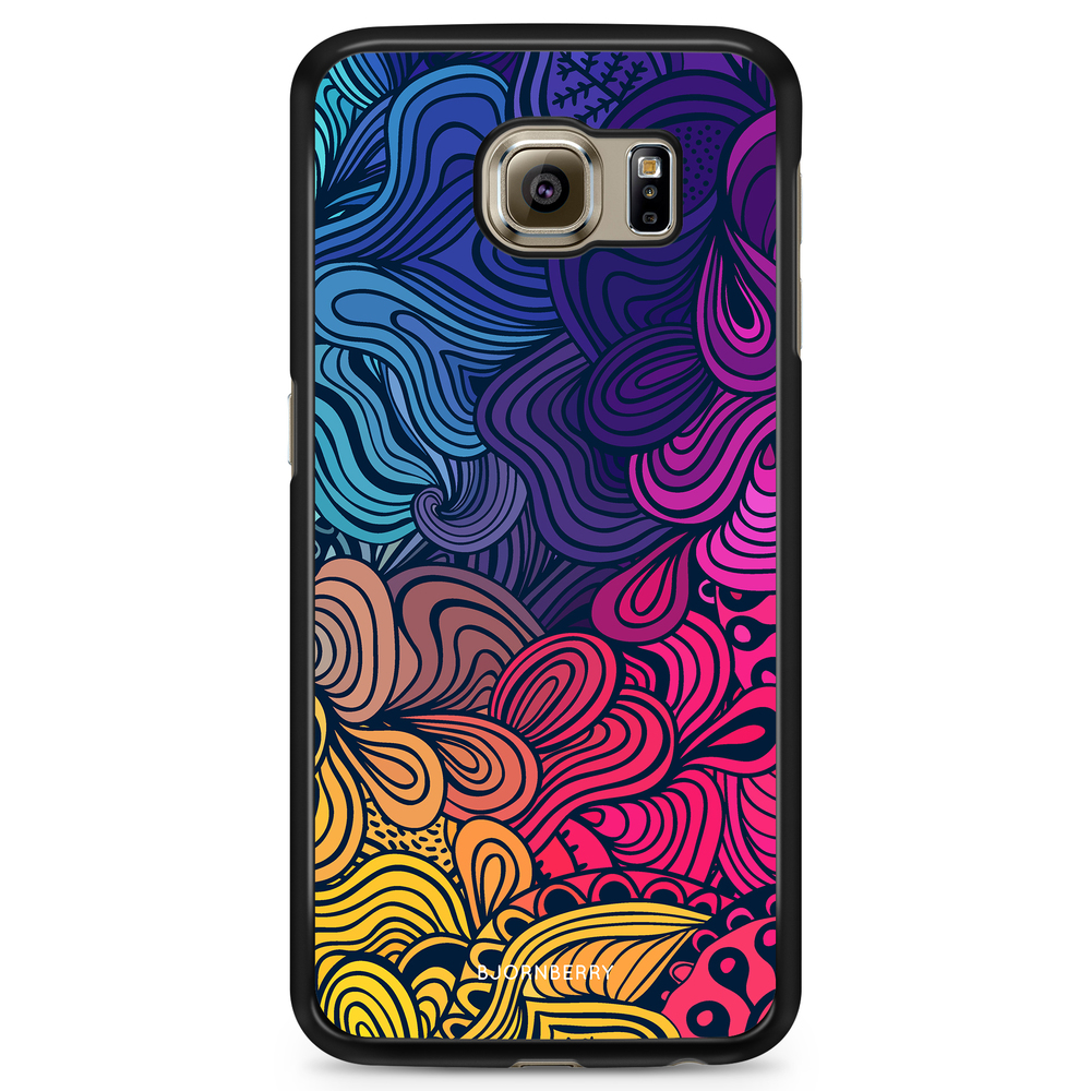 Samsung Galaxy S6 Edge+ Case - Retro Flowers