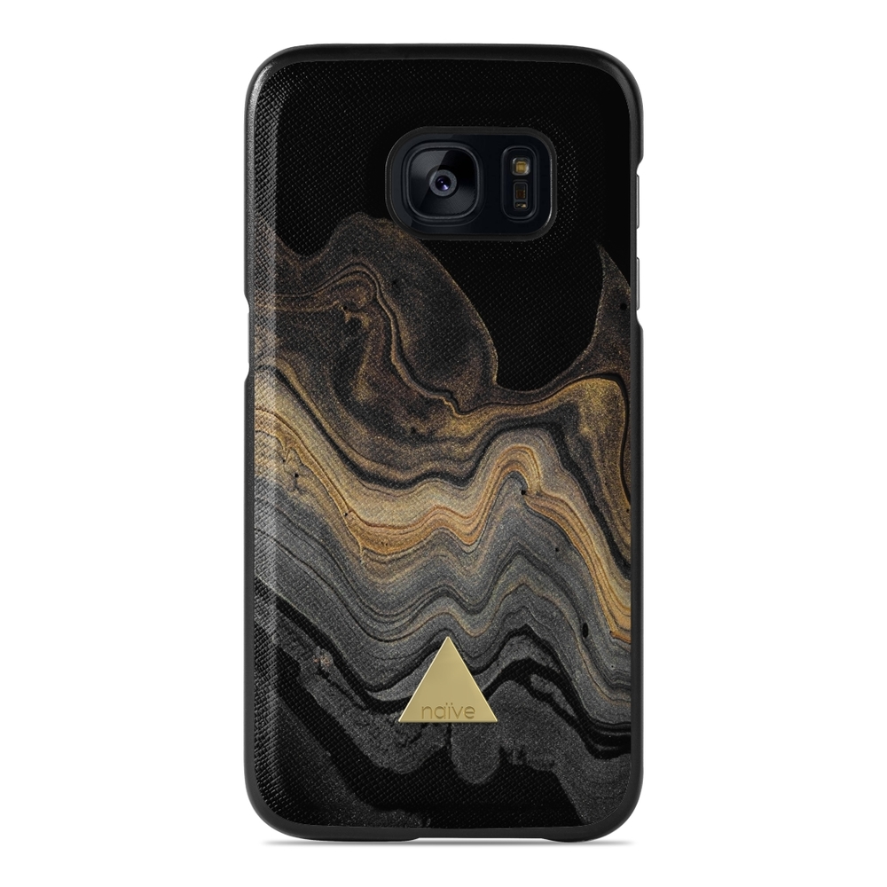 Naive Samsung Galaxy S7 Case - Gold Dust