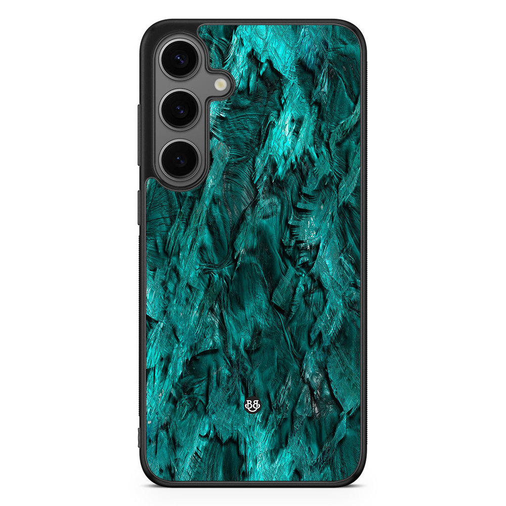 Samsung Galaxy S24 Plus Case - Green Crystal