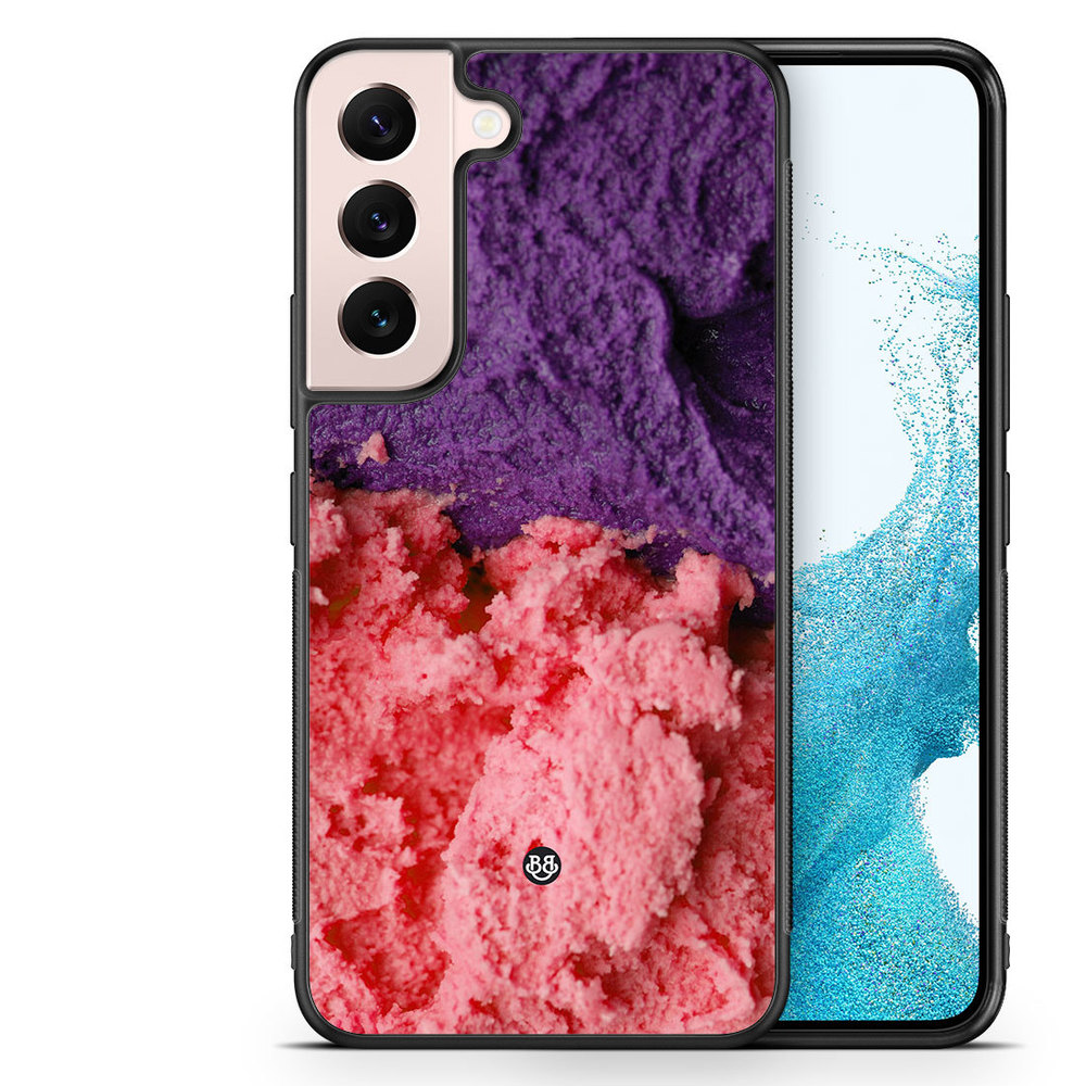 Samsung Galaxy S22 5G Case - Ice-crea pink/purple