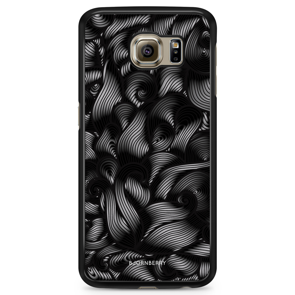 Samsung Galaxy S6 Edge+ Case - Black Waves