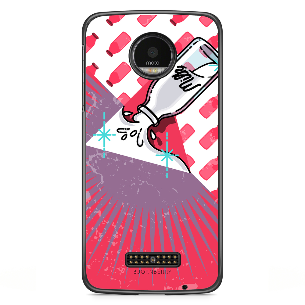 Motorola Moto Z Case - Vintage Milk