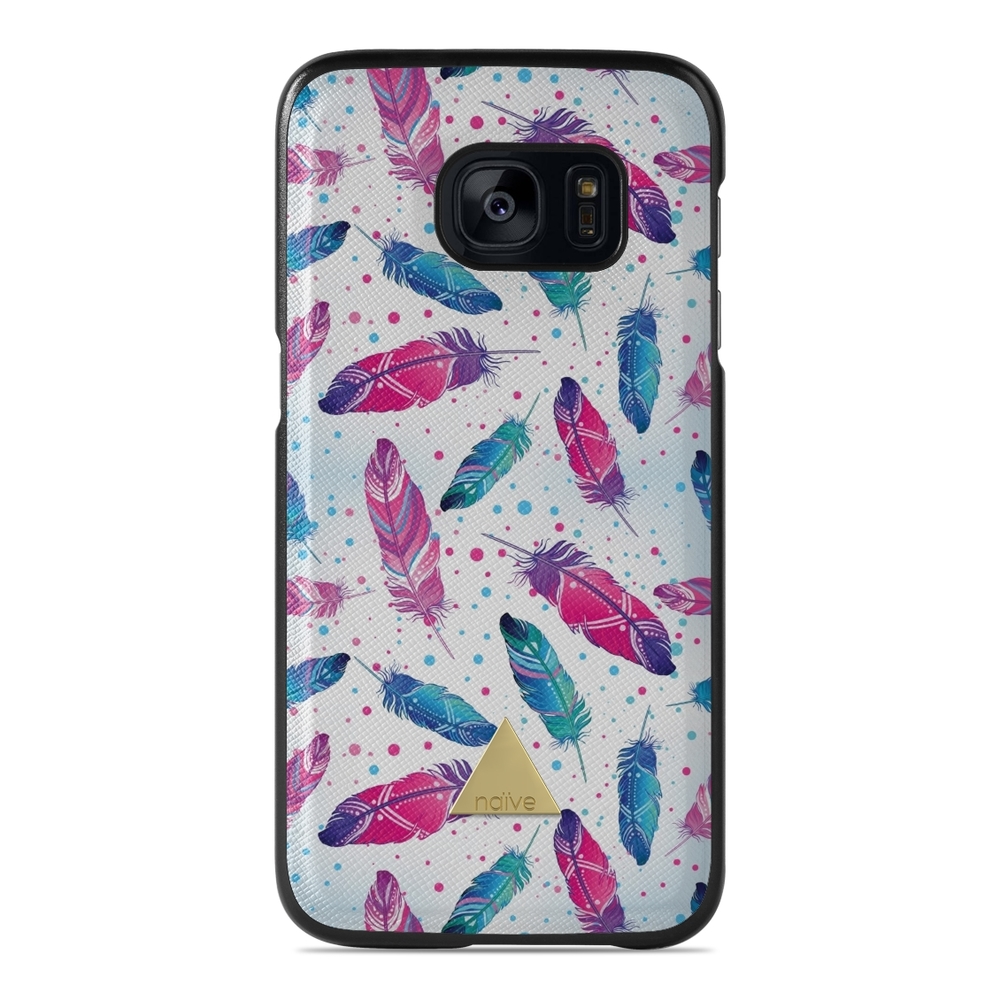 Naive Samsung Galaxy S7 Case - Feathers