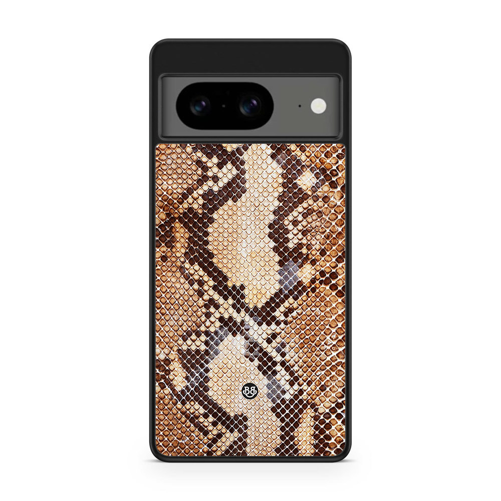 Google Pixel 8 Case - Snakeskin Brown