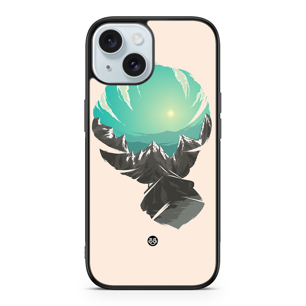 iPhone 15 Case - Baloon mountain