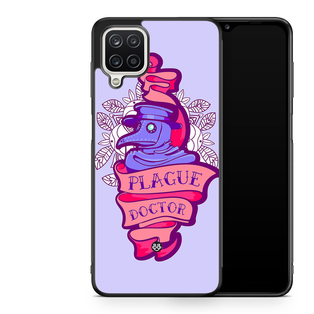 Samsung Galaxy A12 Case - Plague Doctor