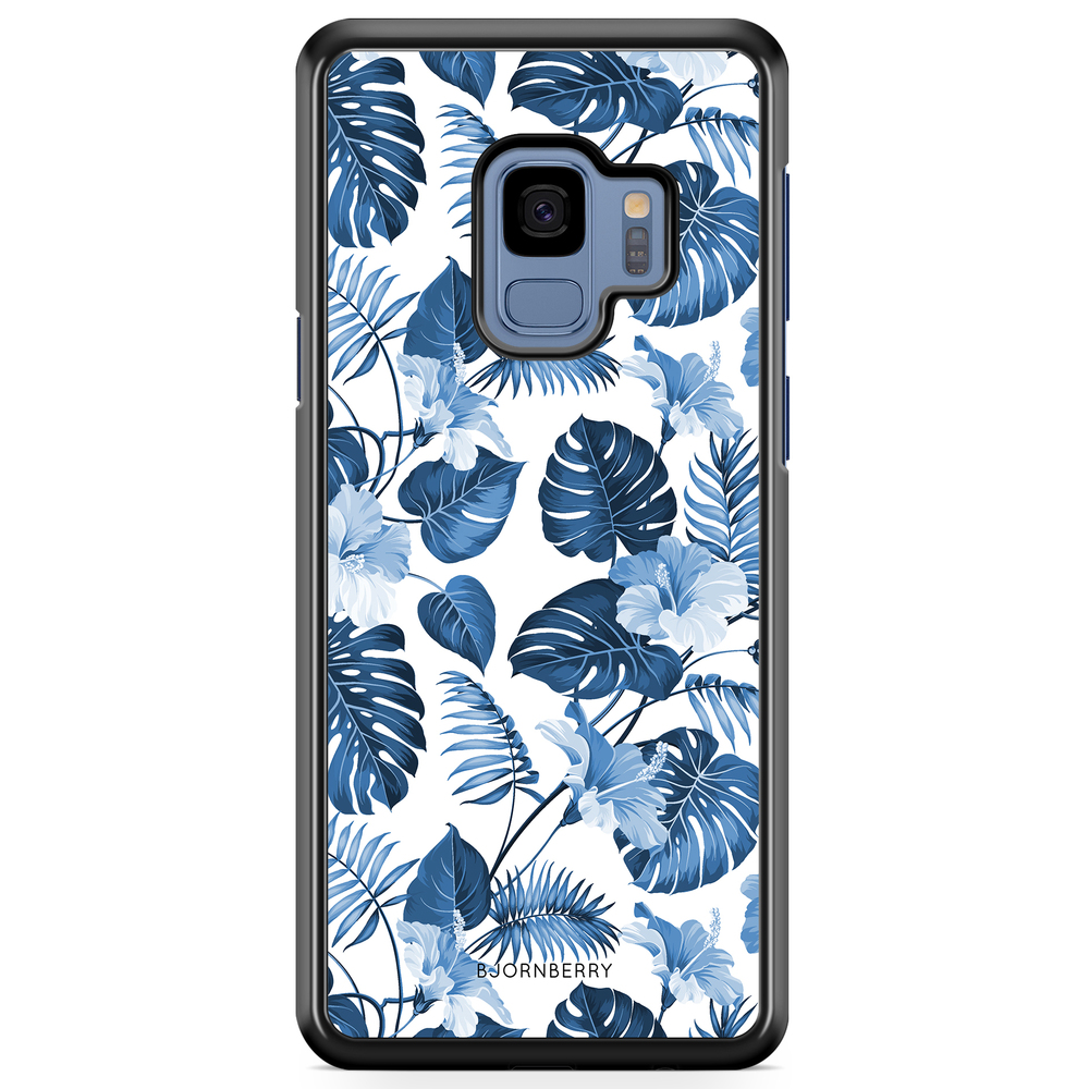 Samsung Galaxy S9 Case - Blue Flowers