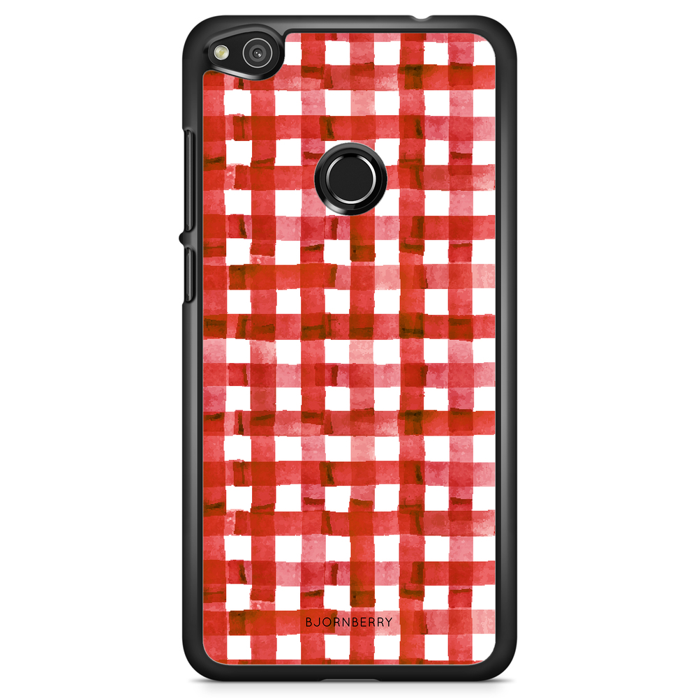 Huawei Honor 8 Lite Case - Red Stripes