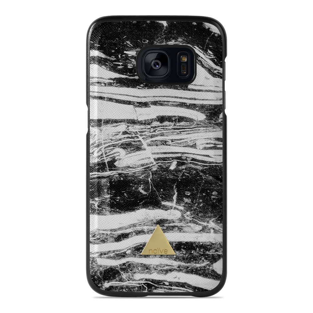 Naive Samsung Galaxy S7 Case - Black Storm