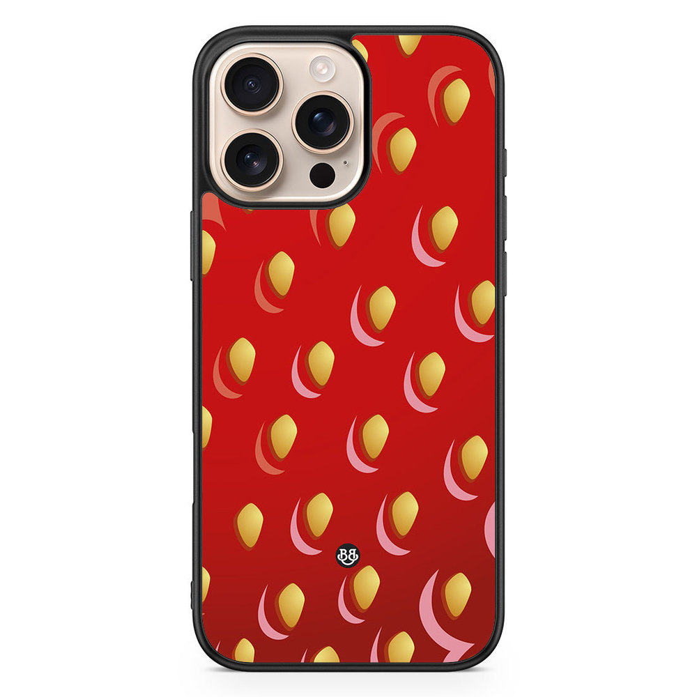 iPhone 16 Pro Max Case - Strawberry