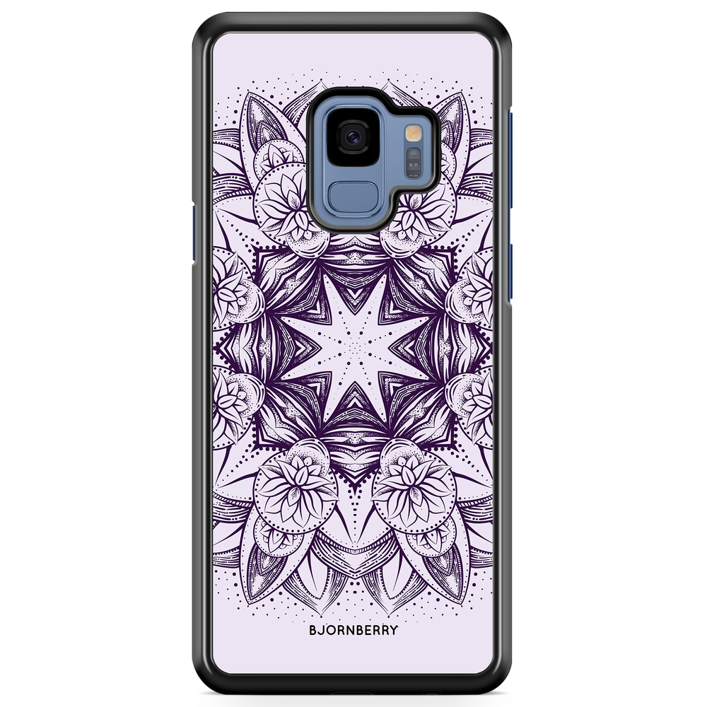 Samsung Galaxy S9 Case - Purple Mandala