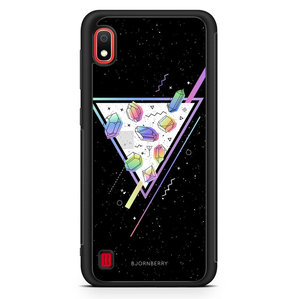 Samsung Galaxy A10 Case - Space Triangle