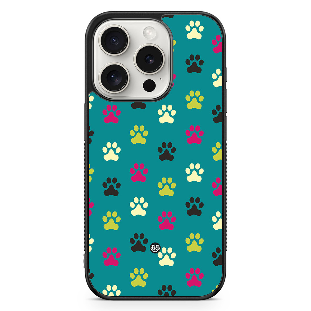 iPhone 15 Pro Case - Dog Footprint