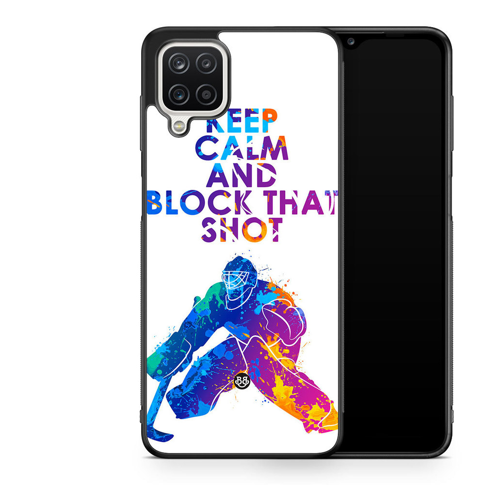 Samsung Galaxy A12 Case - Block that shot