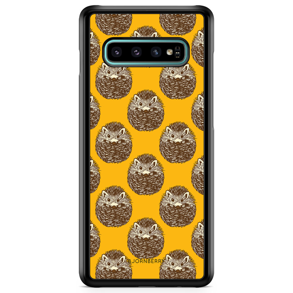 Samsung Galaxy S10 Case - Small Hedgehogs