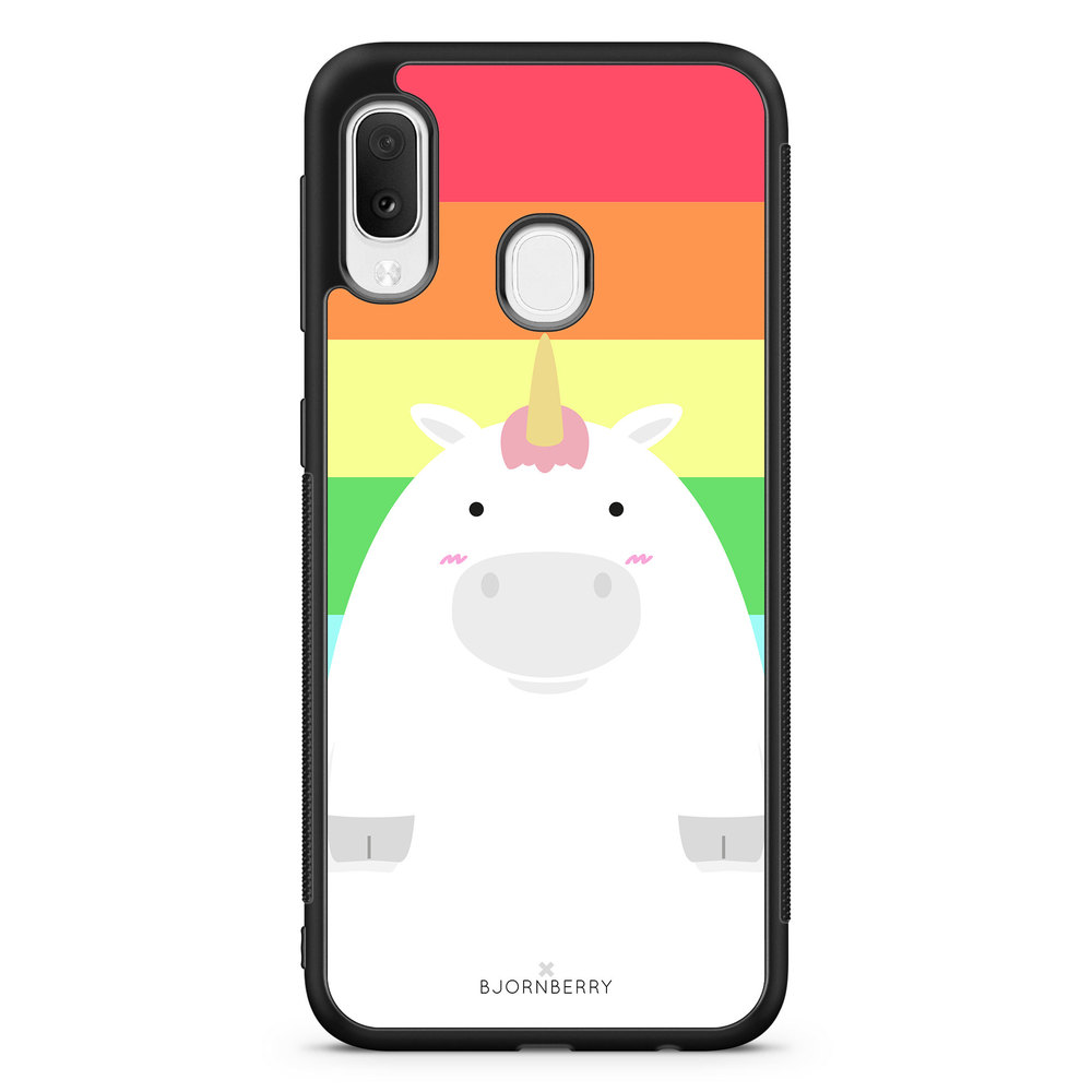 Samsung Galaxy A20e Case - Fat Unicorn