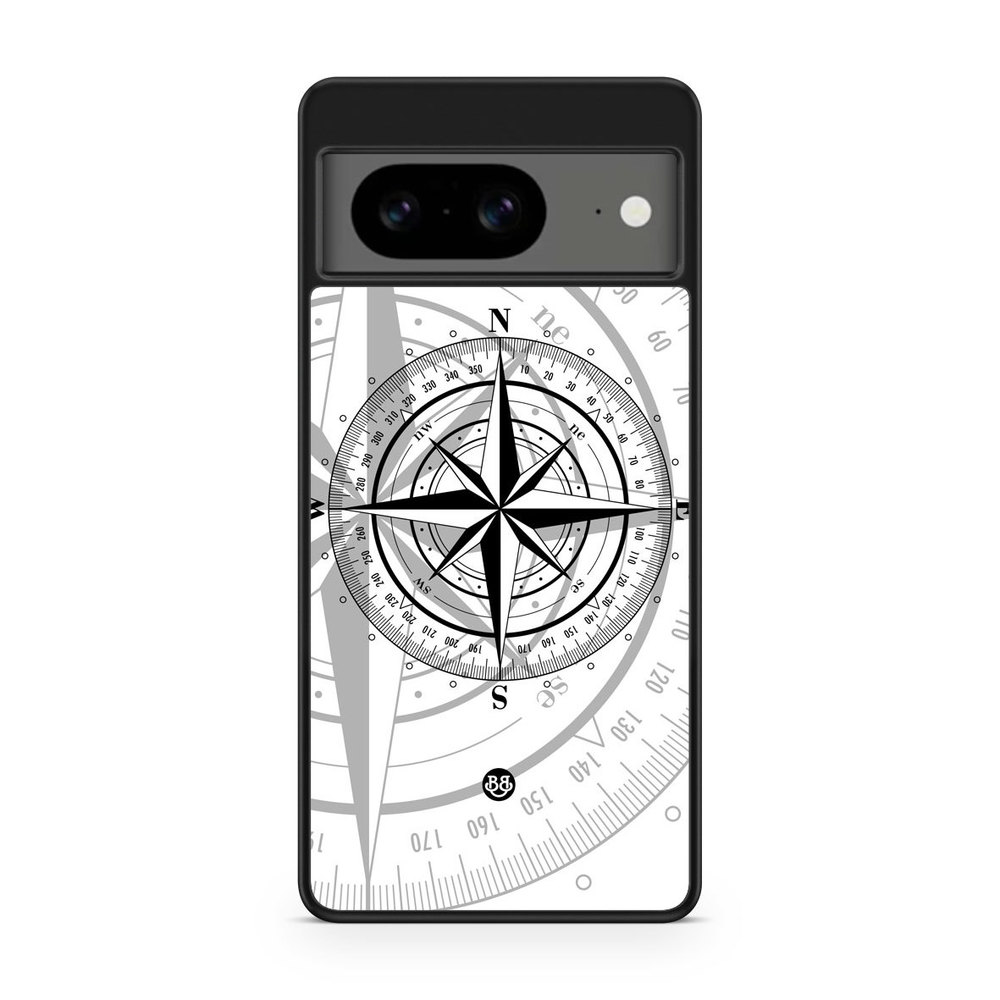 Google Pixel 8 Case - Compass White