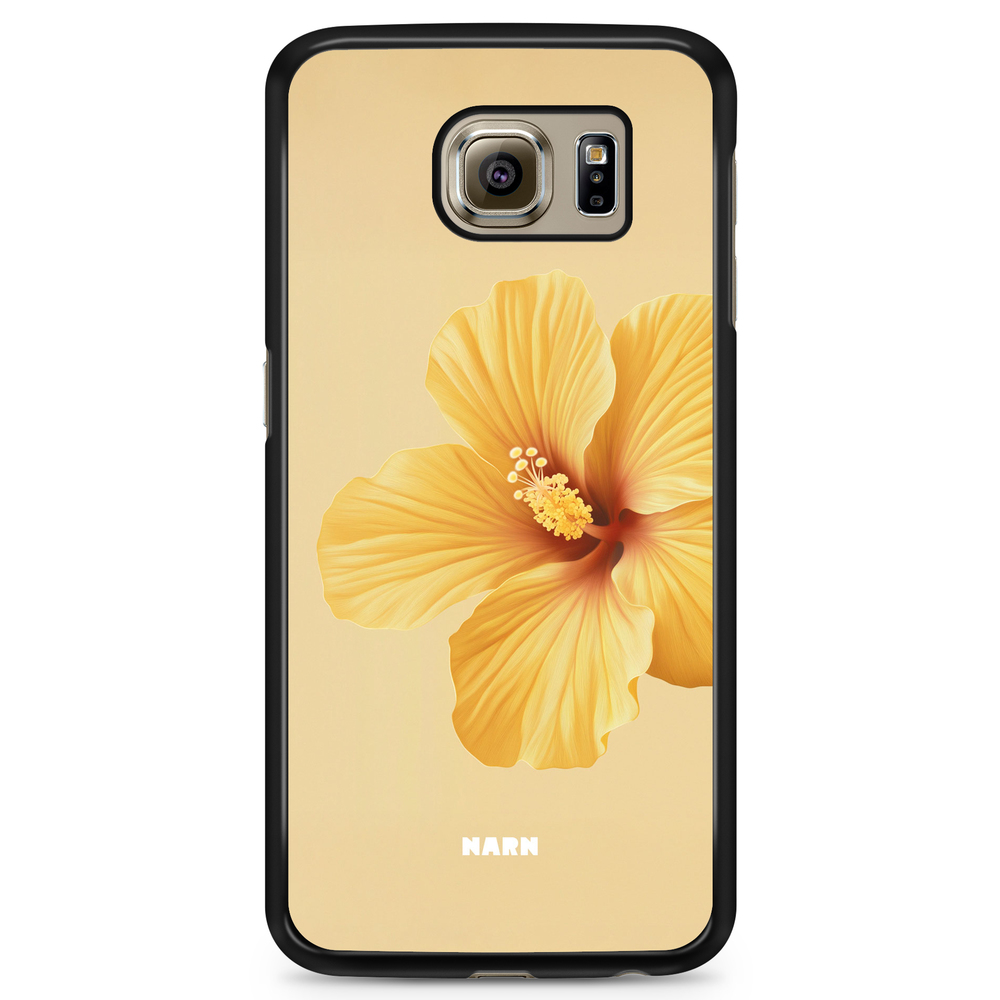 Samsung Galaxy S6 Case - Hibiscus Era - Lemon