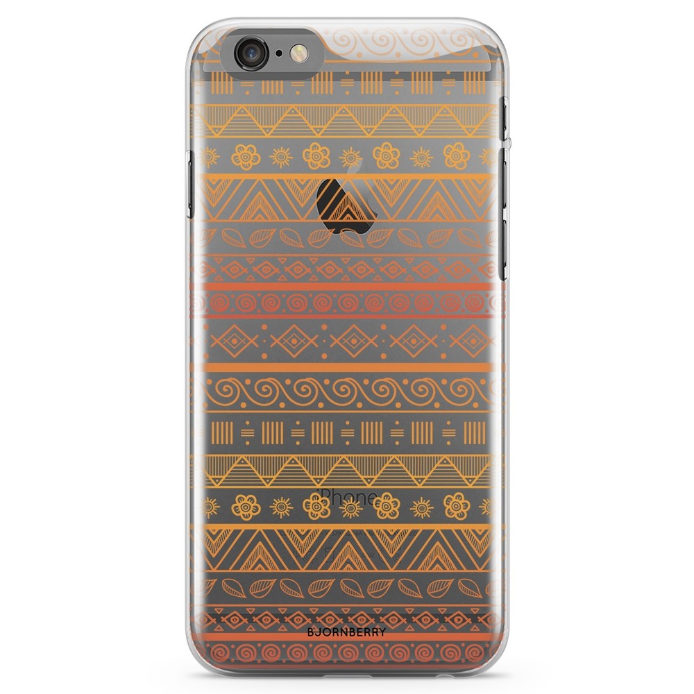 iPhone 6 Plus/6s Plus TPU Case - Tribal Pattern