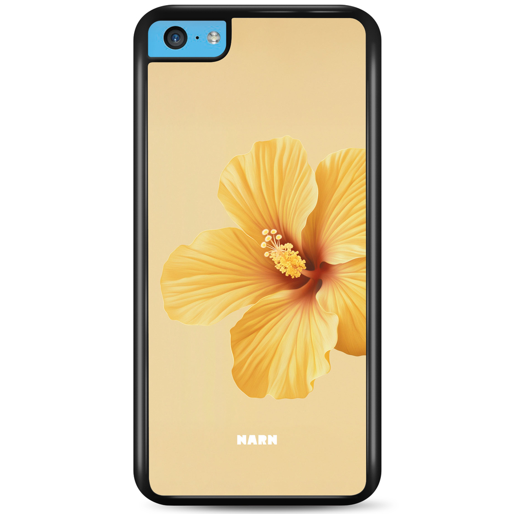 iPhone 5C Case - Hibiscus Era - Lemon