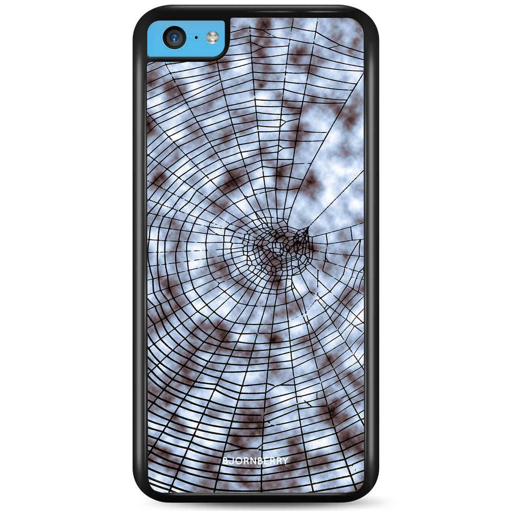 iPhone 5C Case - Black Spiderweb