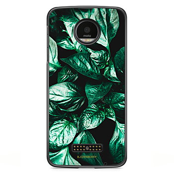 Motorola Moto Z Skal - Gröna Löv