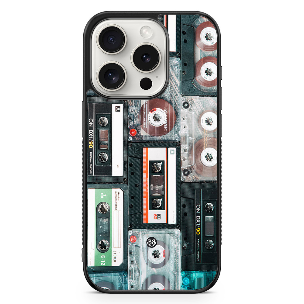 iPhone 15 Pro Case - Audio Cassette