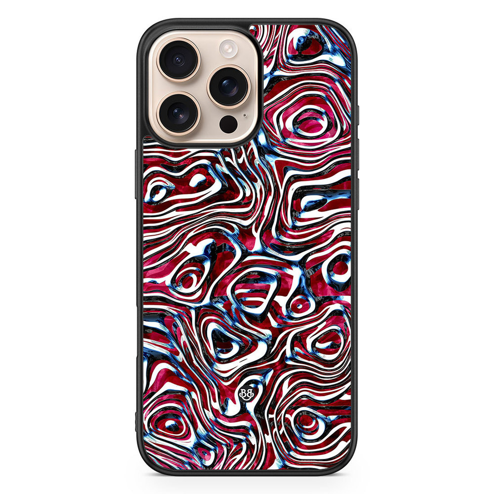 iPhone 16 Pro Max Case - Mineral Pattern