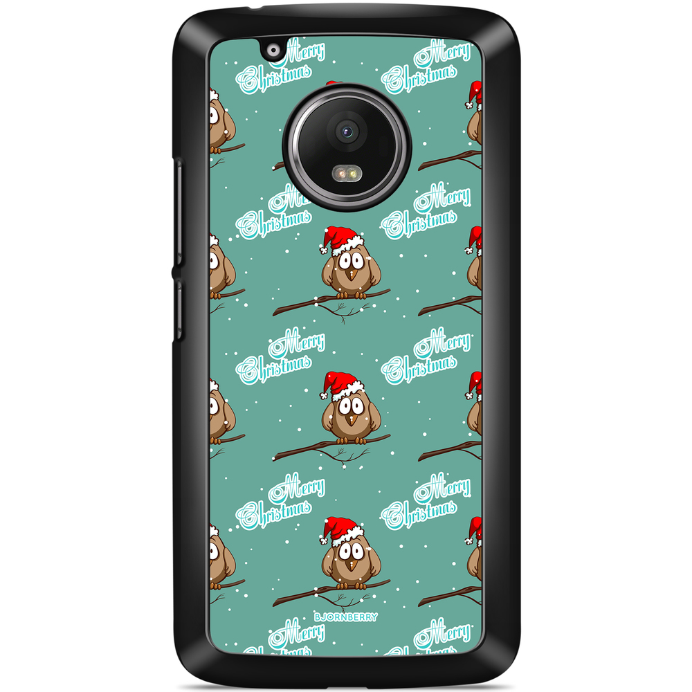 Moto G5 Plus Case - Xmas Sparrows