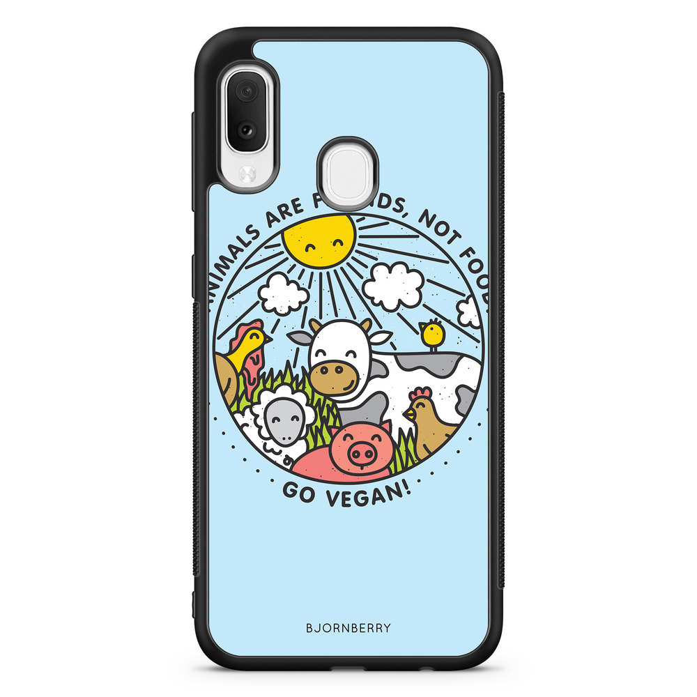 Samsung Galaxy A20e Case - Friends, Not Food