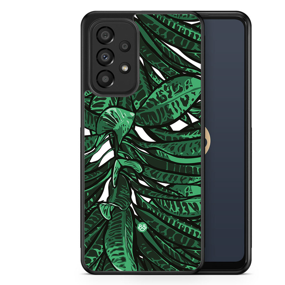 Samsung Galaxy A33 5G Case - Tropical leaves