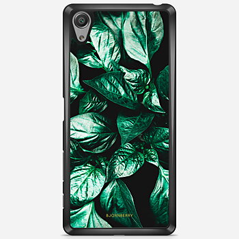 Sony Xperia X Performance Skal - Gröna Löv