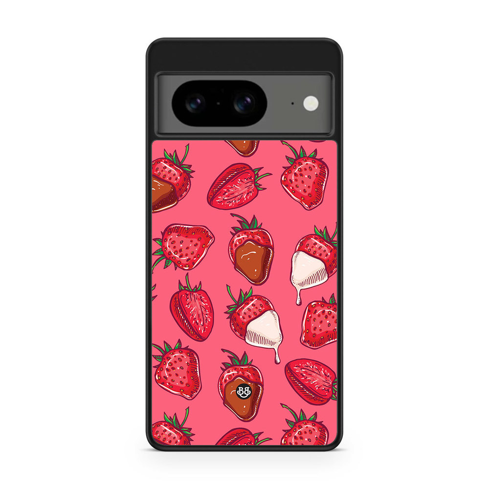 Google Pixel 8 Case - Strawberry Chocolate