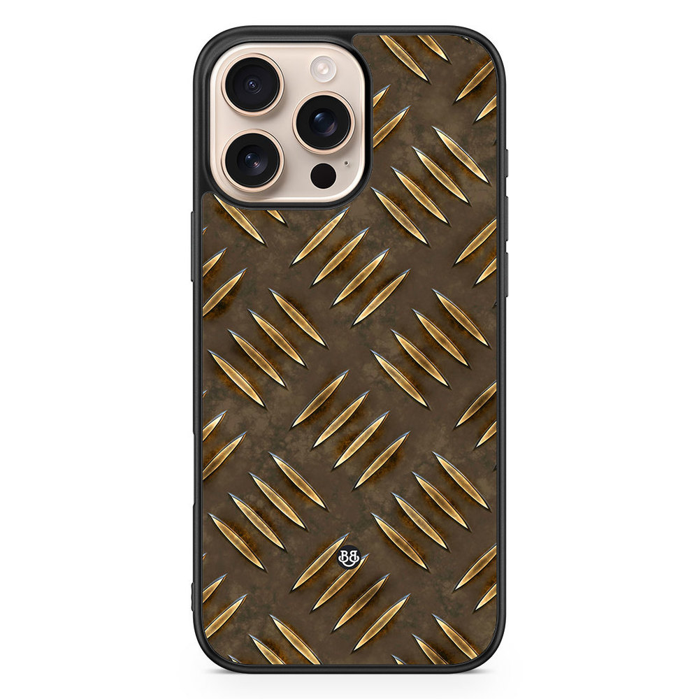iPhone 16 Pro Max Case - Steel pattern