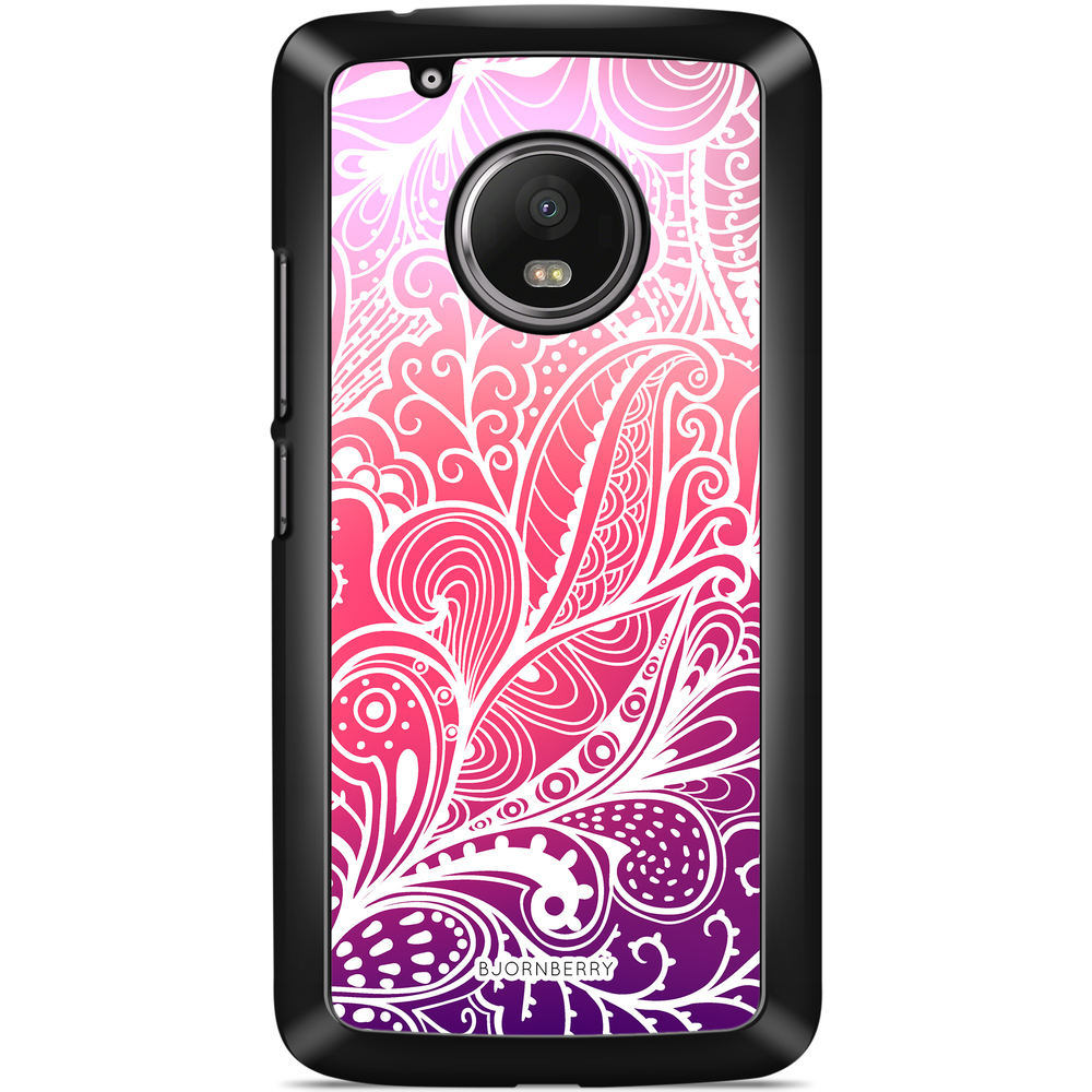 Moto G5 Plus Case - Colorful Flowers