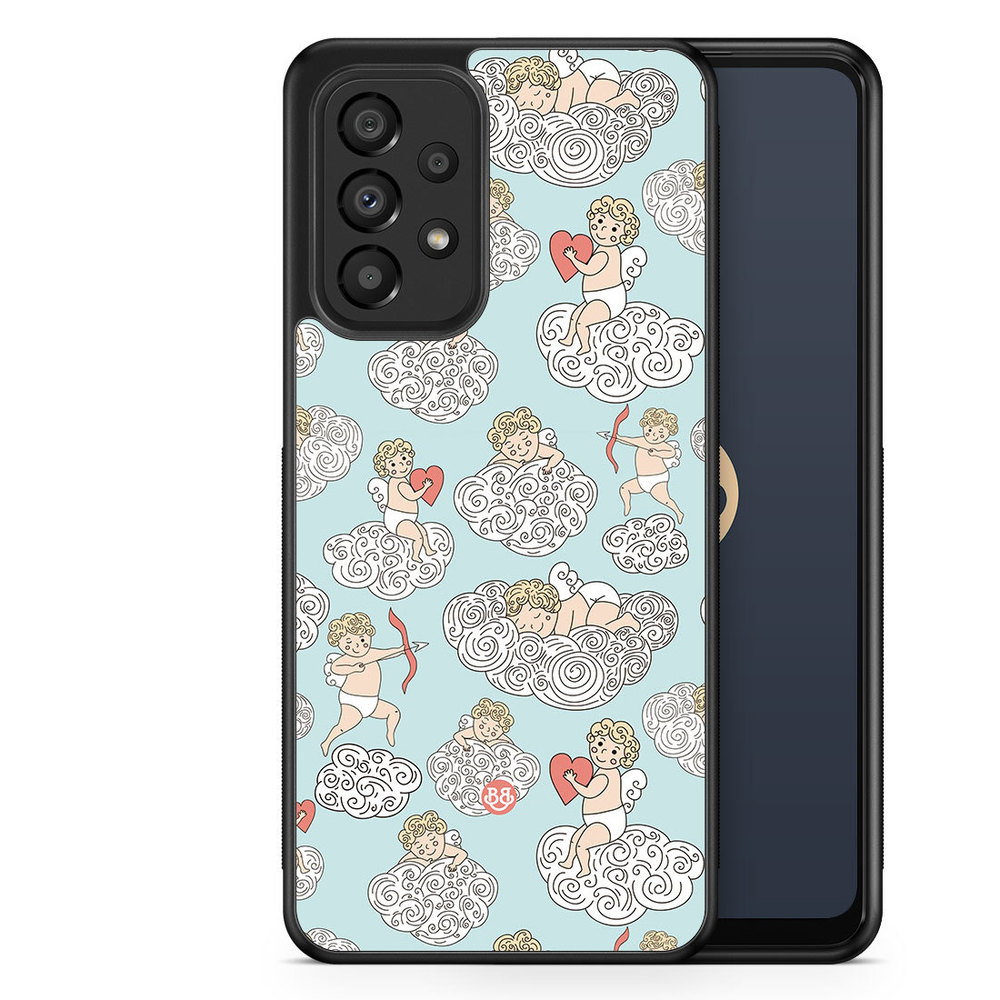 Samsung Galaxy A33 5G Case - Angels and Clouds