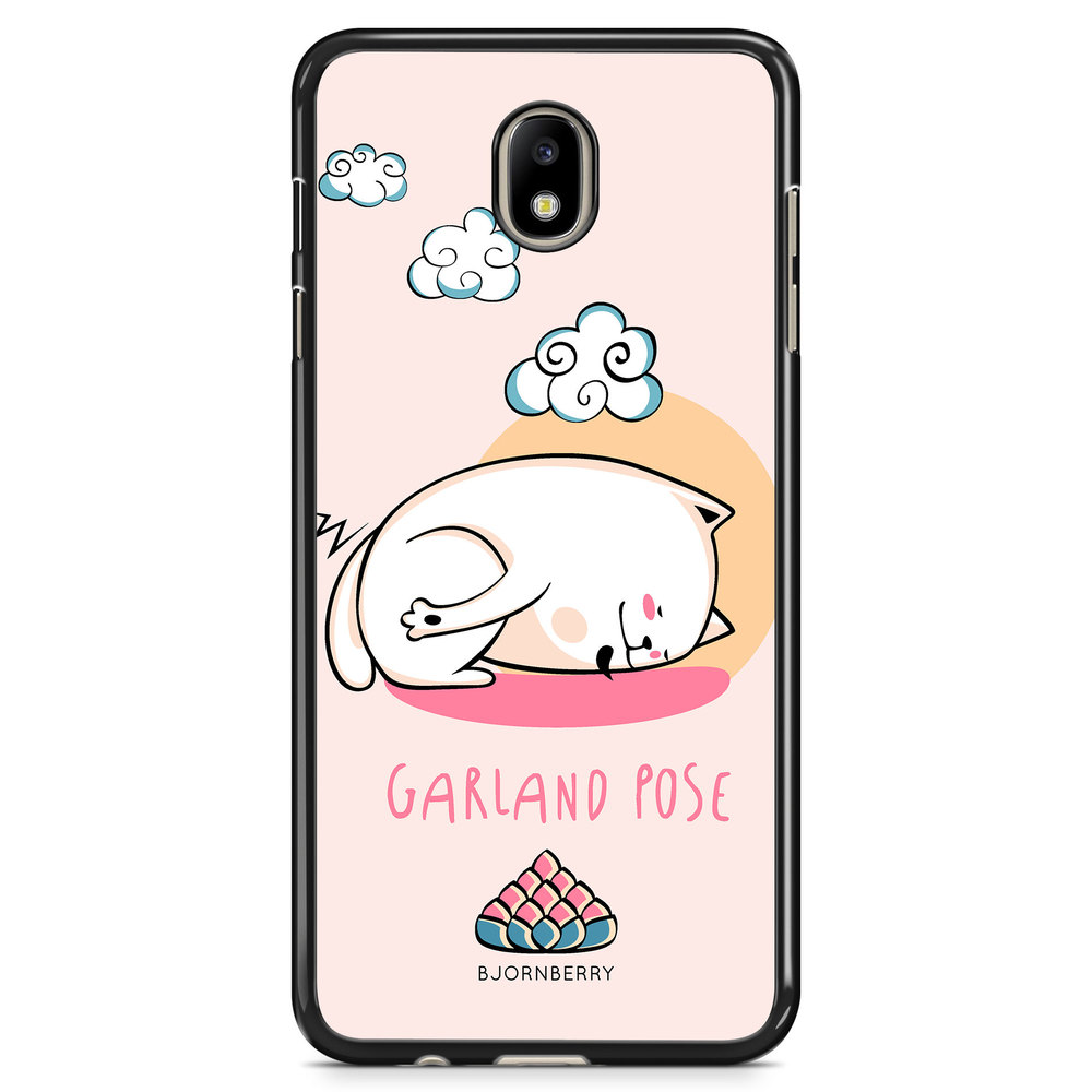 Samsung Galaxy J7 (2017) Case - Yoga Cat Garland