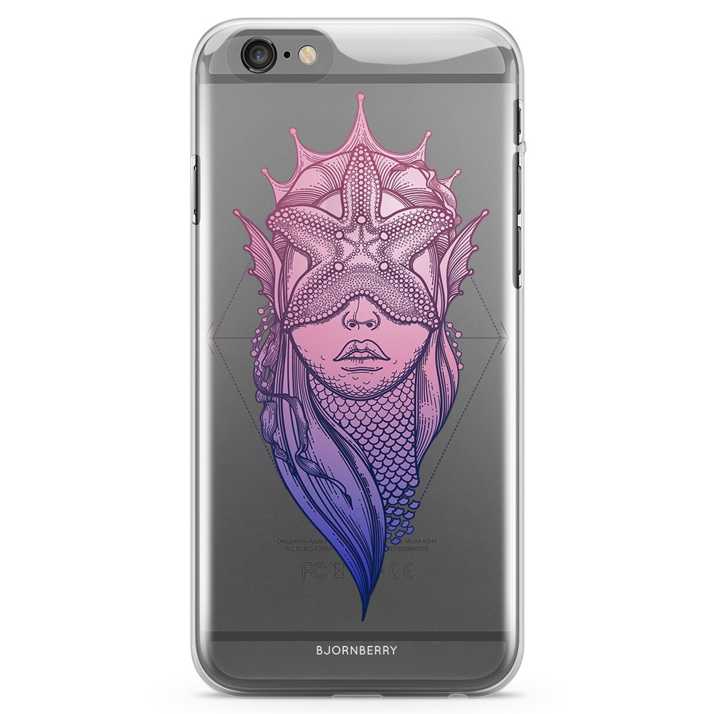 iPhone 6 Plus/6s Plus TPU Case - Mermaid Head
