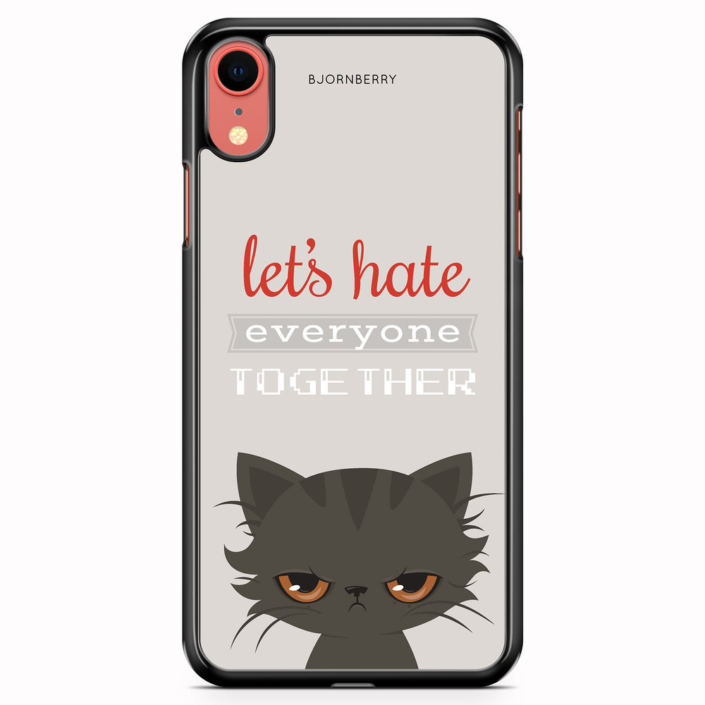iPhone XR Case - Angry Cat
