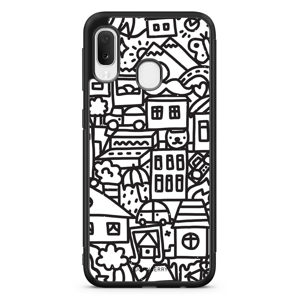 Samsung Galaxy A20e Case - City Life