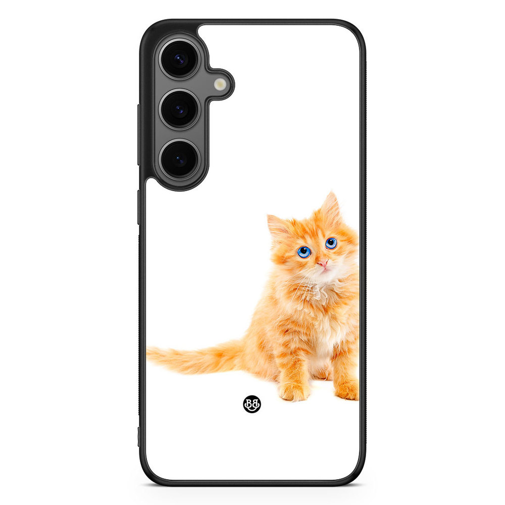 Samsung Galaxy S24 Plus Case - Small brown cat
