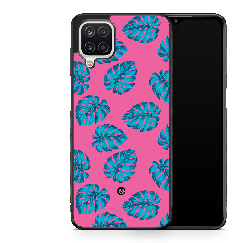 Samsung Galaxy A12 Case - Monstera