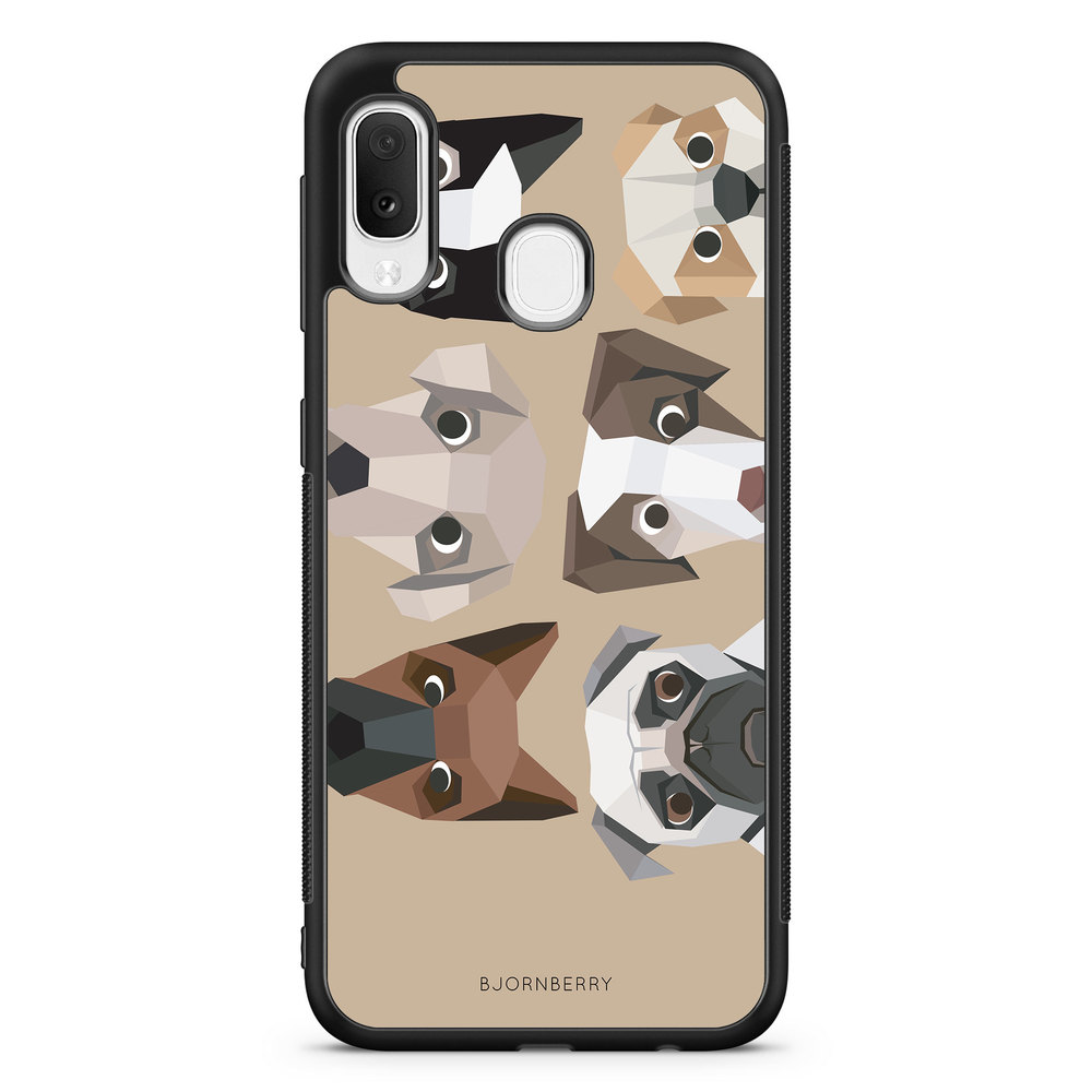 Samsung Galaxy A20e Case - Cute Dogs