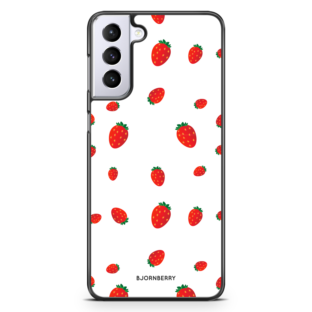 Samsung Galaxy S21 Plus Case - Strawberry Pattern