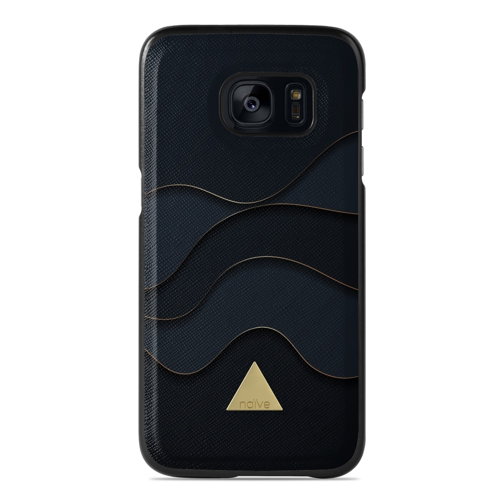 Magnetiskt Mobilskal Samsung Galaxy S7 Skal - Golden Waves | Mobilskal & Mobilfodral BJORNBERRY
