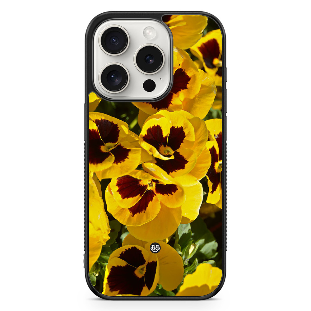 iPhone 15 Pro Case - Yellow Spring Flower
