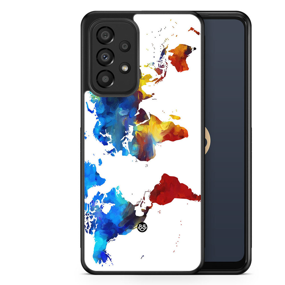 Samsung Galaxy A33 5G Case - World Map