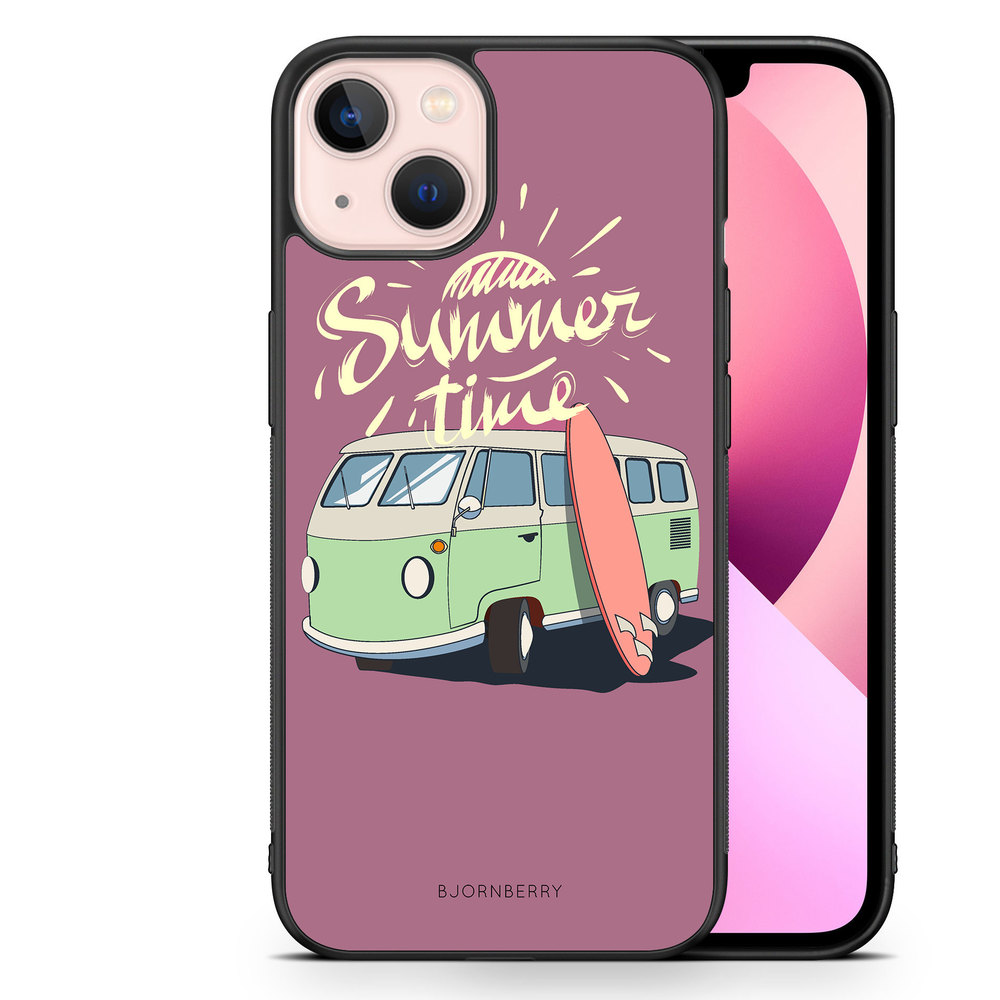 iPhone 13 Case - Summer Van (Pink)