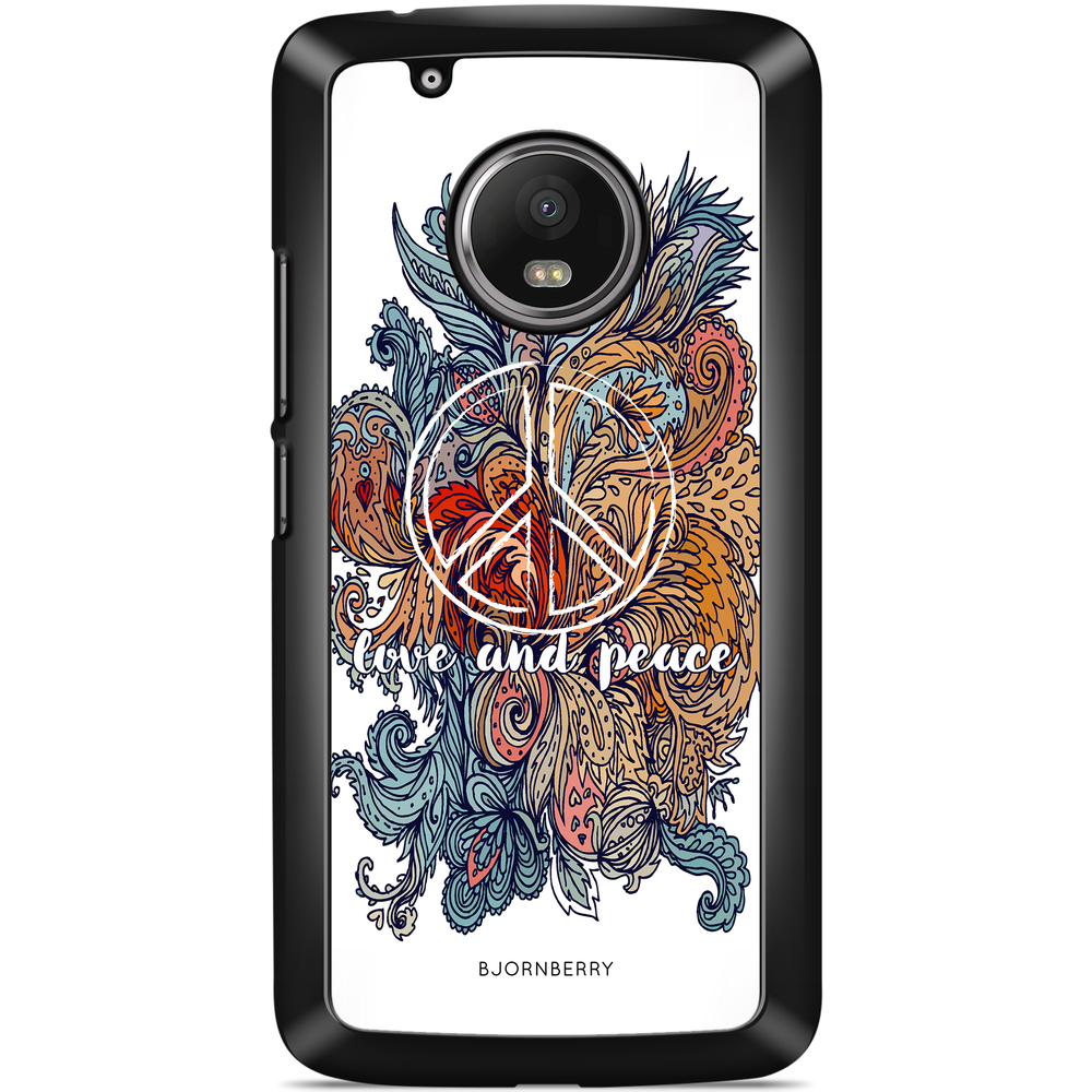 Moto G5 Plus Case - Love and Peace
